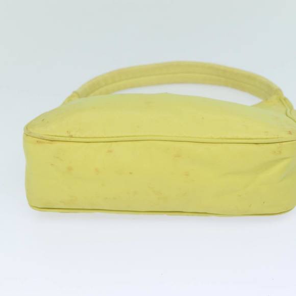 PRADA Accessory Pouch Nylon Yellow Pink Auth 79906 - Picture 5 of 16